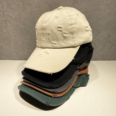 China Wholesale Price COMMON Cheap Washed Vintage Distressed Adjustable High Quality Professional Baseball Cap for sale