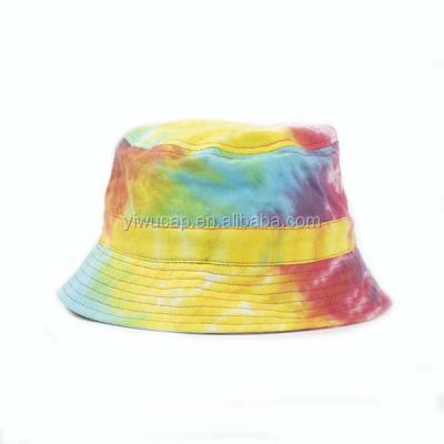 China Eco and reuse custom cotton terry towel tie dye bucket hat from China factory directly cheap100% for wholesale for sale