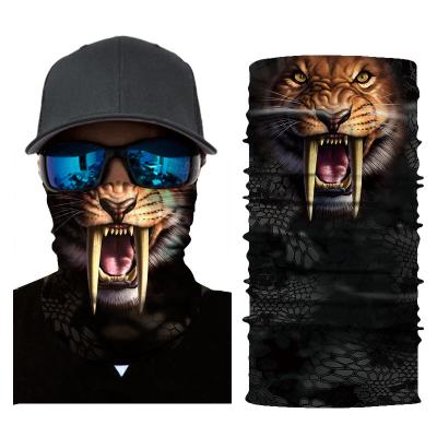 China JOINT TOP 3D Printing Animal Seamless Tube Bandana Custom Head Headwear Sports Multifunctional Tubular Bandana For Men for sale