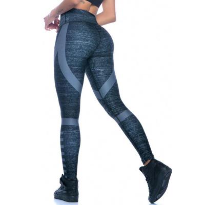 China Breathable Custom Sport Yoga Pants Printed Yoga Leggings Fitness Yoga Wearing Gaiters for sale