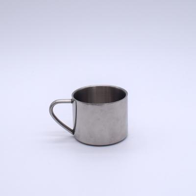 China Stainless steel beer mug white wine mug tea mug drinks outdoor minimalist red glass mug manufacturers direct sales for sale