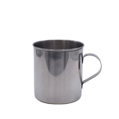 China Household Disposable Mug Cup Stainless Steel 450ml Beer Outdoor Supplies Camping Creative Gifts for sale