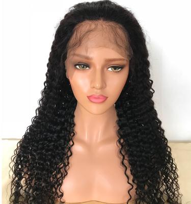 China Great Quality Mink Lace Wig At An Price 100% Raw Wave Affordable Silky Straight Human Hair Wig Deep Wave for sale