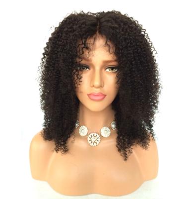 China Cheap Curly 10A Curly Hair Full Lace Wig Bleached Brazilian Knots Full Lace Wig Wholesale Supplier for sale