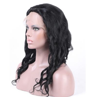 China Full Lace Wig Human Hair Long Lace Front Wig 8a Virgin Brazilian Hair 360 Wave Wave Wholesale Silky Straight Wavy Grade Lace Front Wig for sale