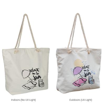 China Casual Canvas Material Over Tote Bags Without Sun Color Change Size For USA for sale