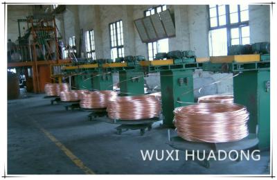 Chine Fonte creusée par fréquence de cuivre de machine de coulée continue de Rod 8mm vers le haut tenant le four à vendre