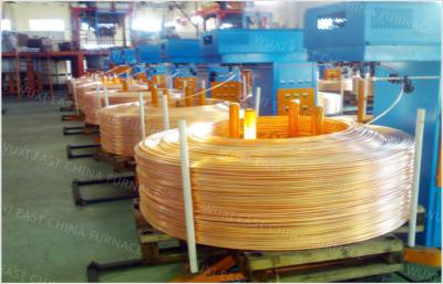 China Brass Rod Continuous Casting Machine Process , Upward Casting Machine for sale