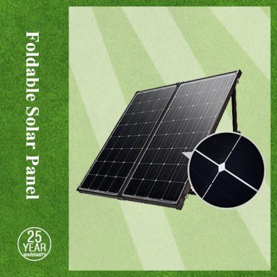 China 2f folding mono solar panel 80w - 100w, portable solar panel kits with stronger bag for hot sale for sale