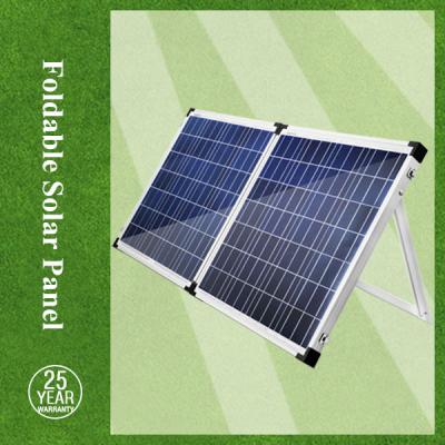 China Foldable 120w solar panels, high Eff. folding solar panel poly-crystalline silicon for home use and inverter for sale