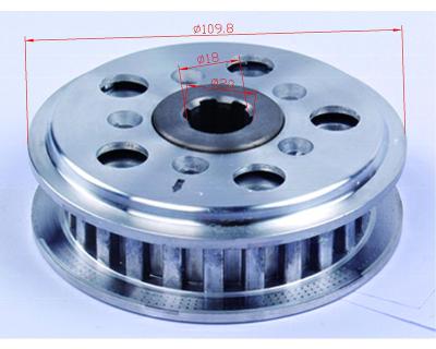 China Motorcycle Engine CLUTCH Taizhou Yizhao Motorcycle Clutch--Plate Series Type Number CG-125-5 for sale