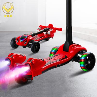 China 2021 new kid jet scooter for kids wholesale cheap 3 wheels electric toddler baby scooter kids scooters for kid low price for sale