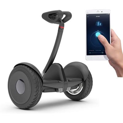 China Hot Selling Powerful Bluetoth Speaker+led Lights+APP 2021 Two Wheels Fast Powerful Self Balancing Electric Scooter With Handle Smart Balance Scooter For Kids for sale