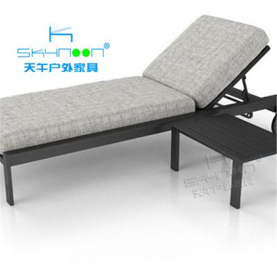 China New Style Leisure Guaranteed Beach Chair Quality Aluminum Sun Sofa Modern Poolside Sofa (33019) for sale