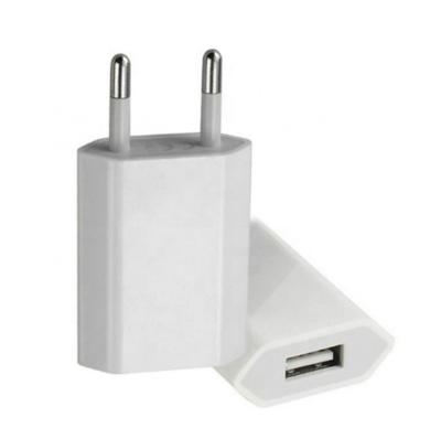 China Mobile Phone Factory Wholesale 5W EU Plug Charger Wall Charger Adapter MD813 USB Charger For iPhone for sale