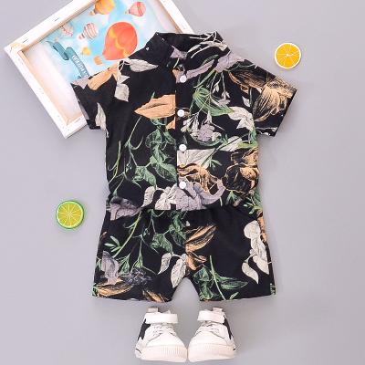 China Fashion\Comfortable Two-Piece Casual Love Printed Clothing\2020 T-shirt Shirt+Shorts Sets Baby Boys Summer Wear Baby Goods Clothing for sale