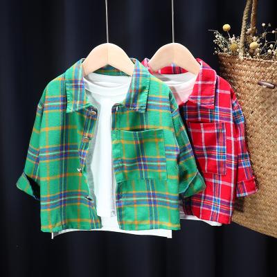 China Wholesale 2020 casual children's clothing shirts autumn new shirts for boys children coat boutique boy clothing casual shirt for sale