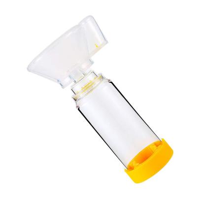 China For Home Medical Use Home/Hospital Petg Asthma Inhaler Spacer Dosed Dose Inhaler Spacer for sale