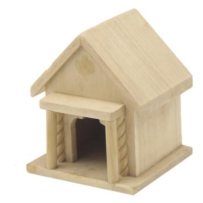 China China Factory FSC&BSCI DIY Viable Drawing Painting Wooden Bird House for sale