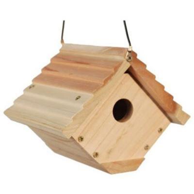 China 2022 Wren Viable Traditional Wooden House Model Bird House Cage for sale