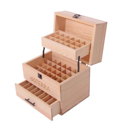 China Europe big pine wooden box doterra essential oil wooden boxes for sale