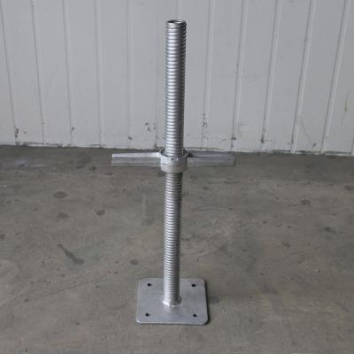 China Industrial System Adjustable Scaffolding Screw Jack Base for sale