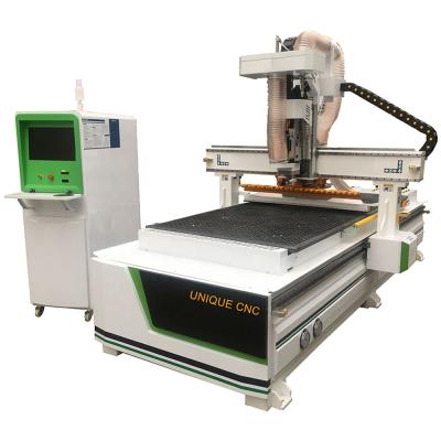 China Building Material Shops Automatic Tool Changer ATC CNC Router CNC Nesting Machine For Wood for sale