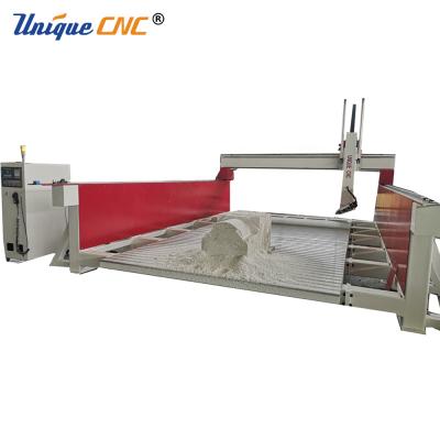 China Building Material Shops 4 Axis EPS CNC Router Machine For Wood Aluminum Foam EPS Styrofoam Mold for sale