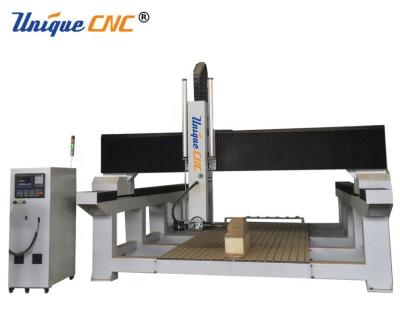 China Building Material Shops 4 Spindle Head Spindle Mold Composite Styrofoam Wood Foam Carving CNC Router for sale