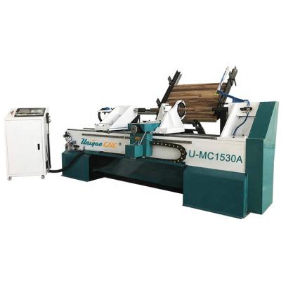 China Building Material Stores U-MC1530A CNC Wood Lathe Single Auto Loading Milling Machine for sale