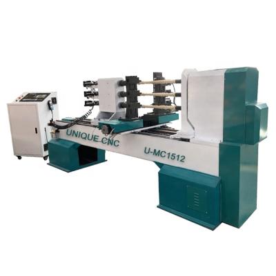 China Building Material Shops Push Handles Making Machine CNC Wood Lathe Turning Machine For Handles for sale