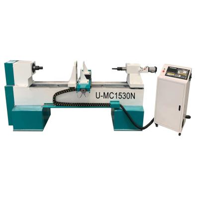 China China Automatic Wood Lathe Wood Building Material Shops CNC Working Turning Lathe for sale