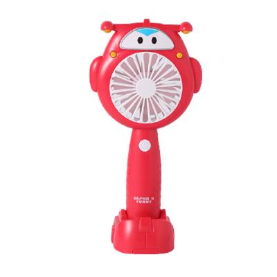 China Small Air Mini Cartoon Desk Fan Toy Portable Five-speed Battery Detachable Cheap Price Battery Function Bracket Conversion Frequency for sale