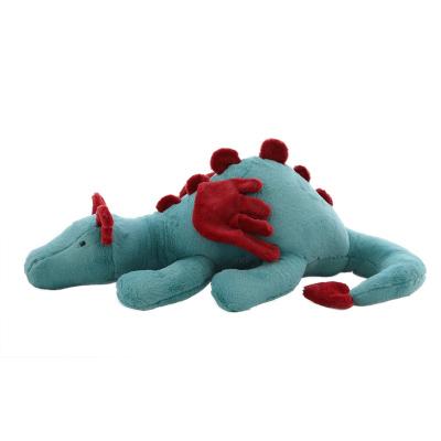 China Dexter plush/Dragon plush toy dragon plush toy dragon blue white dragon action number snow Dragon stuffed animal toy for sale