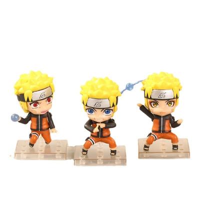 China Decorate Hot Anime 6pcs/set Narut Shippuden Collectible Model Toy PVC Action Number for sale