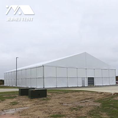 China Aluminum Alloy 6061/T6 Aluminum Plastic Roof Hardshell Industrial Warehouse Storage Tent With Floor for sale