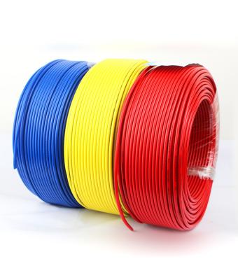 China House Copper PVC Single Core 1.5mm 2.5mm 2.5mm 2.5mm BV/BVR Wiring Electrical Cable for sale