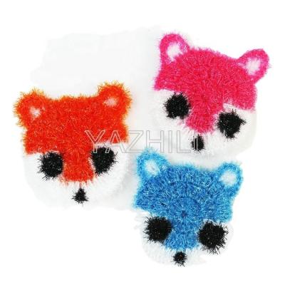 China Lovely Handmade Crochet Animal Kitchen Cleaning Sponge for sale