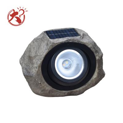 China Art Decor Dahao Lighting Simulation Stone Outdoor Solar Border Projector Rainproof Design Solar Garden Light for sale