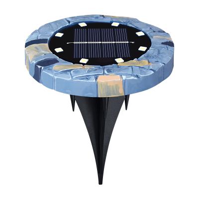 China Garden Da Hao 2022 New Frontier Solar Resin Buried Light IP65 Waterproof Easy To Install Landscape Lawn Light for sale