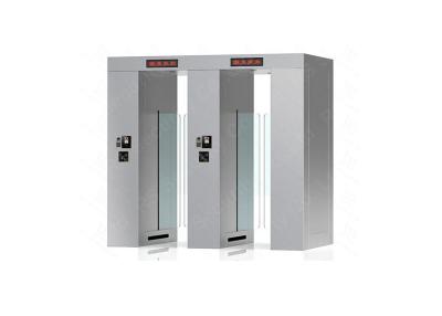 China Full Height Speed Gates Sliding Turnstile Optical, RFID Access Control Turnstyles for sale