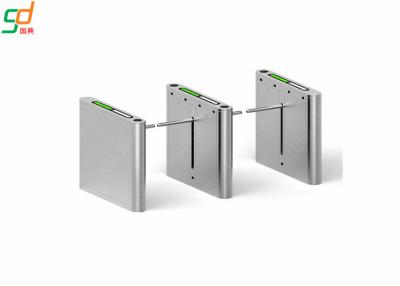 China Office IR Sensor Drop Arm Barrier High Grade Bi-direction Turnstiles for sale