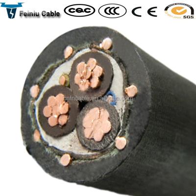 China Power Plant Riyadh Cable Price 25 35 50 70 95 Mm Copper Electrical Cable for sale