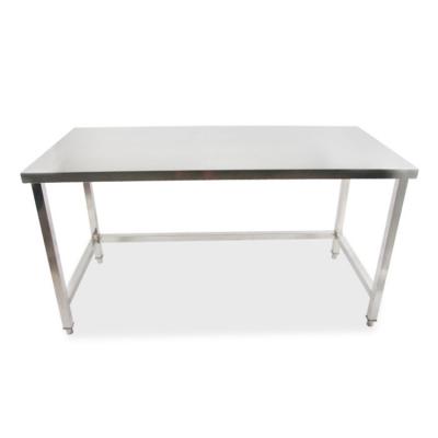 China Commercial kitchen kitchen ware stainless steel work table for restaurant dining table for sale