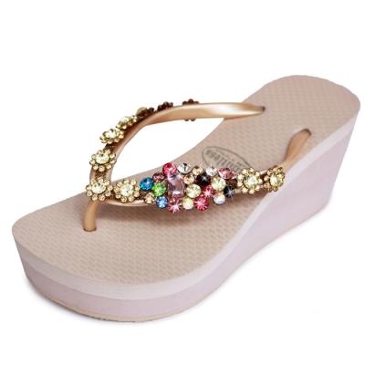 China Wholesale New Arrival Summer Sandal Ladies Shoes Ladies High Top Wheels Sandals High Quality Women's Shoes for sale