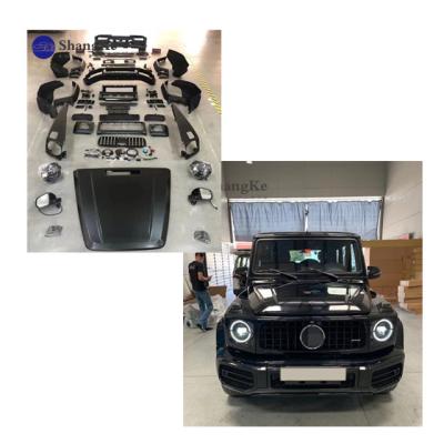 China AMG Style For W463 G65 G350 G55 G400 G500 G550 Upgrade To G63 A Style PP Facelift Kit Full Set Body Kit For G Class for sale