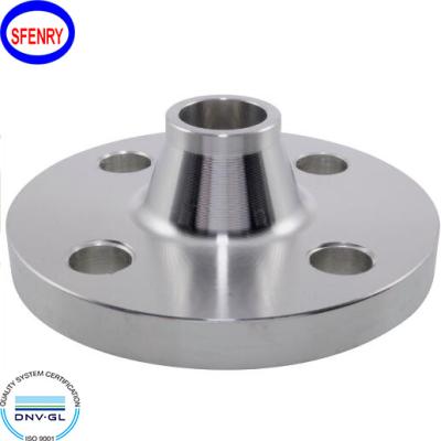 China Water Sfenry Class 150 Class 300 Class 600 Weldneck SCH40 Stainless Steel Weld Neck Pipe Flange for sale