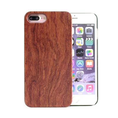 China Eco-friendly Thin Slim Wood Back Protect Cover For iPhone X Case 7 8 For iphone 8 Plus for sale