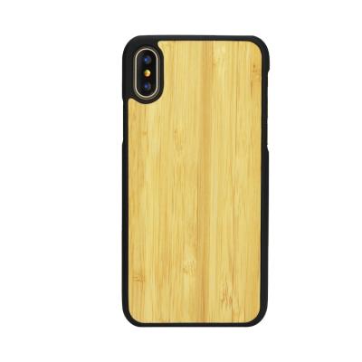 China Eco-friendly Manufacturer Wholesale Wood Bamboo Phone Case For iphone X Wooden Cell Phone Case For Iphone for sale