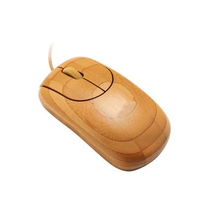 China Custom Bamboo Wood Wired Ergonomic Mouse Ergonomic Custom Made From China Logo Eco - Friendly for sale